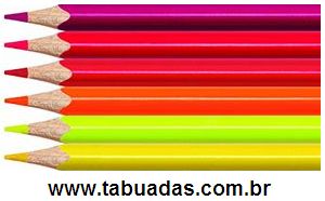 6 Lápis Colorido