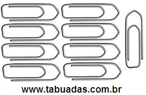 9 Clips de Papel