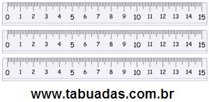3 Réguas Escolares