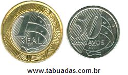 1 Real e 50 Centavos