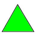Figura Geométrica Triângulo Equilátero